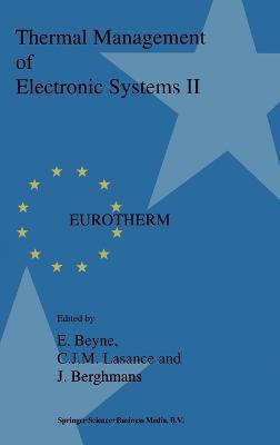Thermal Management of Electronic Systems - cover