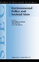 Environmental Policy and Societal Aims - cover