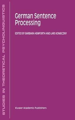 German Sentence Processing - cover