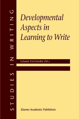Developmental Aspects in Learning to Write - cover