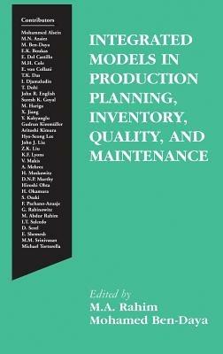 Integrated Models in Production Planning, Inventory, Quality, and Maintenance - cover