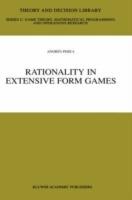Rationality in Extensive Form Games - Andrés Perea - cover