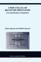 CMOS Cellular Receiver Front-Ends - Johan Janssens,Michiel Steyaert - cover