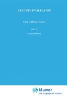 Teacher Evaluation: Guide to Effective Practice - Anthony J. Shinkfield,D.L. Stufflebeam - cover