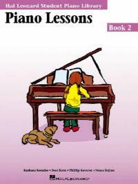 Piano Lessons Book 2 - cover