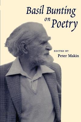 Basil Bunting on Poetry - cover