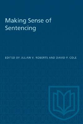 Making Sense of Sentencing - cover