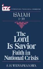 Isaiah 1-39: The Lord is Savior - Faith in National Crisis