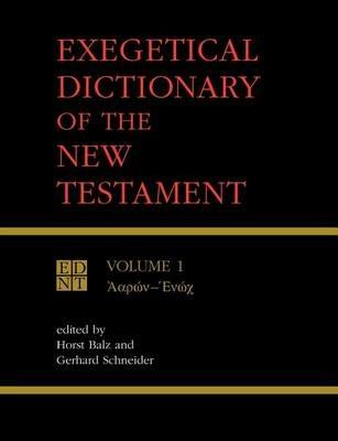 Exegetical Dictionary of the New Testament - cover
