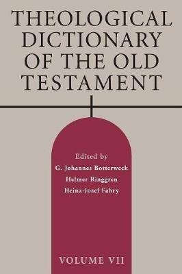 Theological Dictionary of the Old Testament - cover