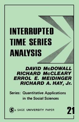 Interrupted Time Series Analysis - David McDowall,Richard McCleary,Errol Meidinger - cover