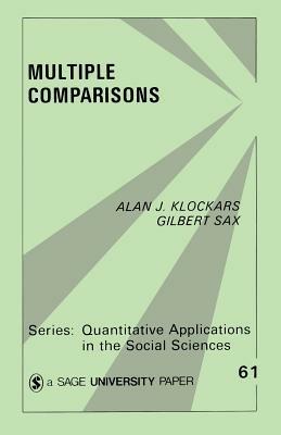 Multiple Comparisons - Alan J. Klockars,Gilbert Sax - cover