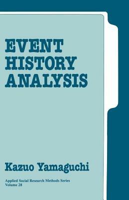 Event History Analysis - Kazuo Yamaguchi - cover