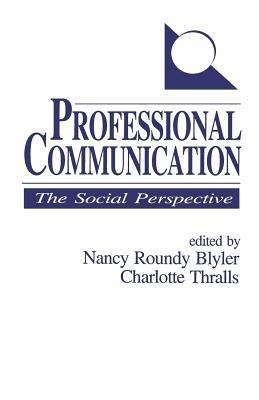 Professional Communication: The Social Perspective - cover