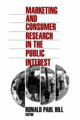 Marketing and Consumer Research in the Public Interest - cover
