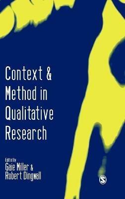 Context and Method in Qualitative Research - cover
