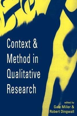 Context and Method in Qualitative Research - cover