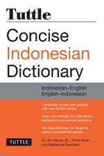 Tuttle Concise Indonesian Dictionary: Indonesian-English English-Indonesian