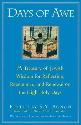 Days of Awe: A Treasury of Jewish Wisdom for Reflection, Repentance, and Renewal  on the High  Holy Days - Shmuel Yosef Agnon - cover