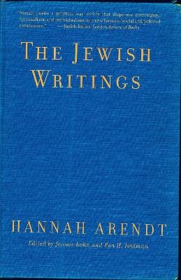 The Jewish Writings - Hannah Arendt - cover