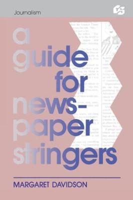 A Guide for Newspaper Stringers - Margaret Davidson - cover