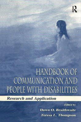 Handbook of Communication and People With Disabilities: Research and Application - cover