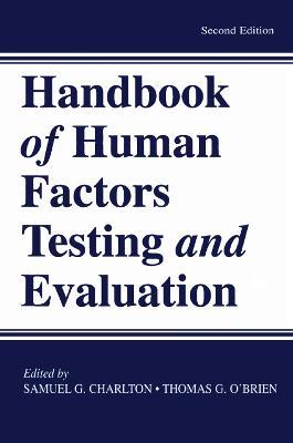 Handbook of Human Factors Testing and Evaluation - cover
