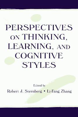 Perspectives on Thinking, Learning, and Cognitive Styles - cover