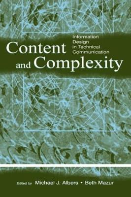 Content and Complexity: information Design in Technical Communication - cover