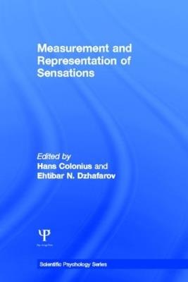 Measurement and Representation of Sensations - cover