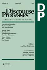 The Effects of Personal Involvement in Narrative Discourse: A Special Issue of Discourse Processes