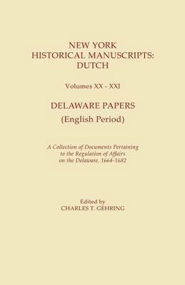New York Historical Manuscripts - Gehring - cover