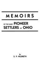 Memoirs of the Early Pioneer Settlers of Ohio - Hildreth - cover