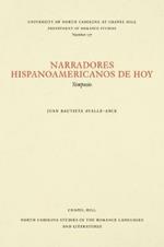 Narradores hispanoamericanos de hoy: Simposio