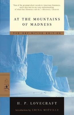 At the Mountains of Madness: The Definitive Edition - H.P. Lovecraft - cover
