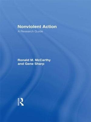 Nonviolent Action: A Research Guide - Ronald M. McCarthy,Gene Sharp,Brad Bennett - cover