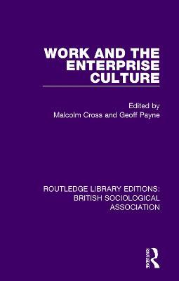 Work and the Enterprise Culture - cover