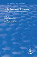 Nordic Equality at a Crossroads: Feminist Legal Studies Coping with Difference