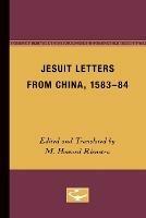 Jesuit Letters From China, 1583-84 - cover