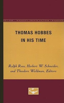 Thomas Hobbes in His Time - cover