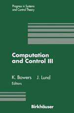 Computation and Control