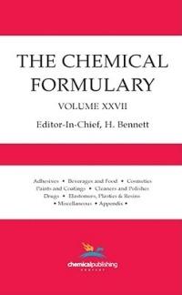 The Chemical Formulary, Volume 27 - cover