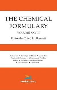 The Chemical Formulary, Volume 28 - cover