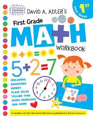 David A. Adler's First Grade Math Workbook - David A. Adler - cover