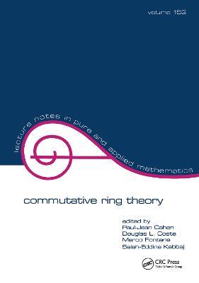 Commutative Ring Theory - cover