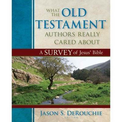 What the Old Testament Authors Really Cared Abou – A Survey of Jesus` Bible - Jason Derouchie - cover