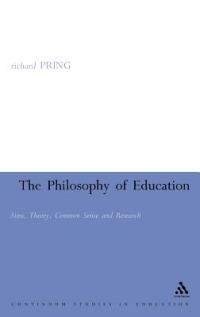 The Philosophy of Education - Richard Pring - cover