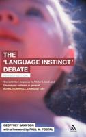 The 'Language Instinct' Debate - Geoffrey Sampson - cover