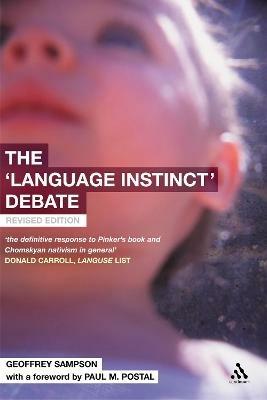 The 'Language Instinct' Debate - Geoffrey Sampson - cover