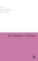 The Translator as Writer - cover